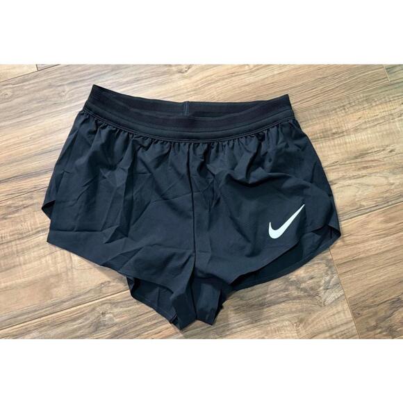 Nike Pro Elite Women's Brief-Lined Running Shorts **MADE IN USA** - Picture 1 of 5